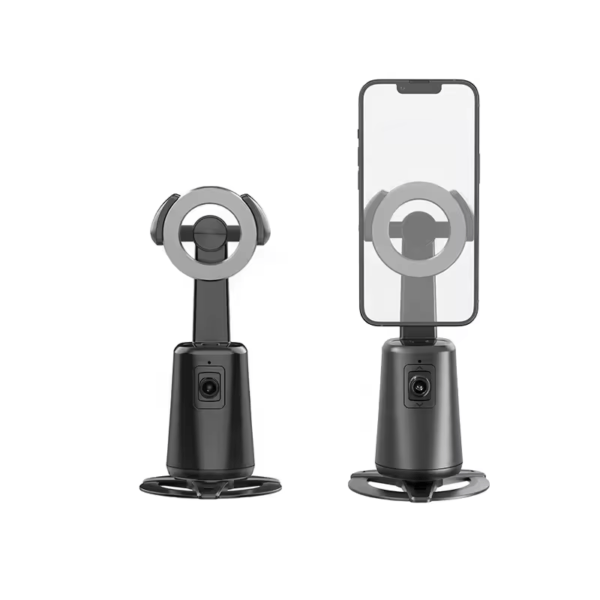 Magsaf 360 auto Tracking phone holder Rotation Automatic Face Tracking Gimbal Stabilizer Phone Tripod - Automatic Face Tracking Smartphone Stand